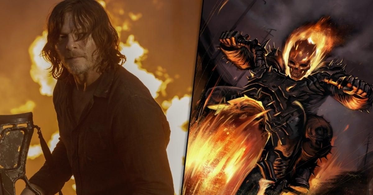 Norman Reedus dá a entender que será o Motoqueiro Fantasma do Universo Cinematográfico da Marvel