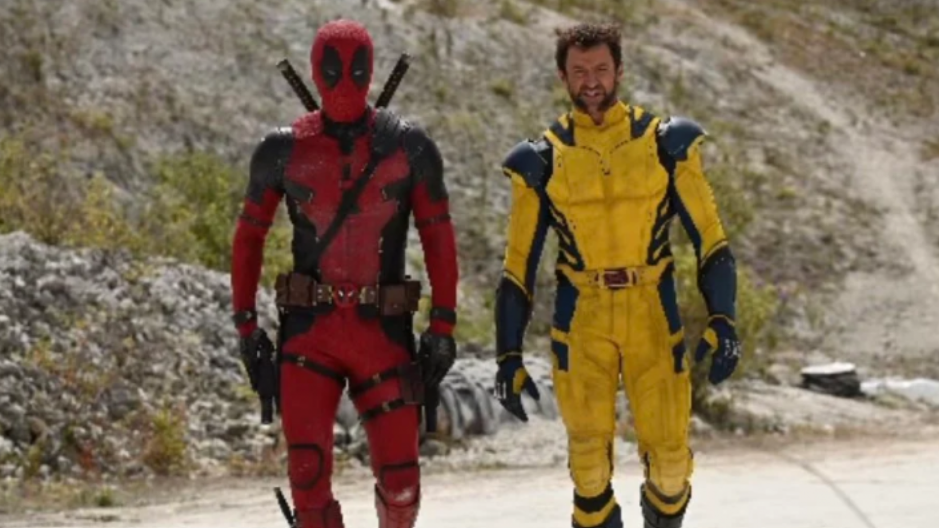 Deadpool e Wolverine aparecem em novas fotos do set de Deadpool 3