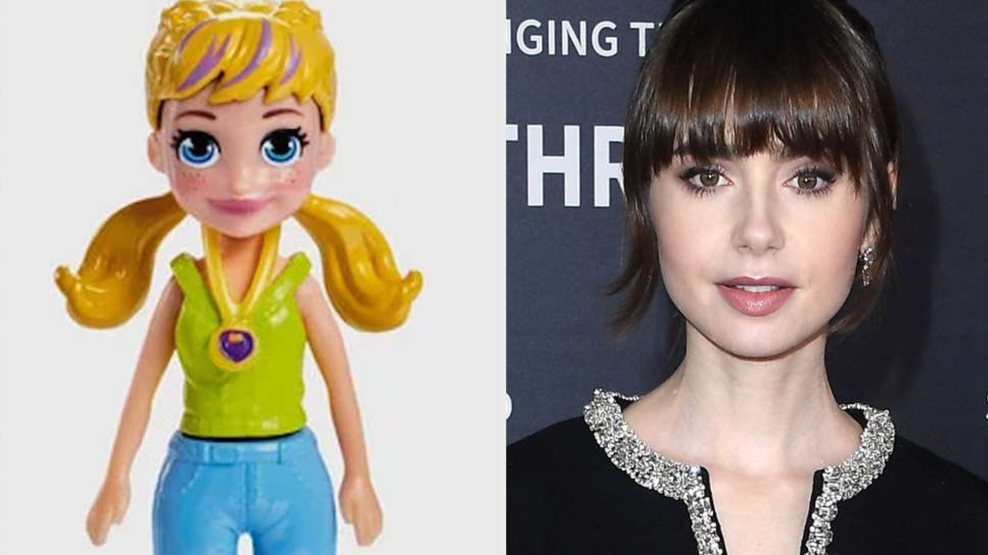 Lily Collins será Polly Pocket em filme live-action
